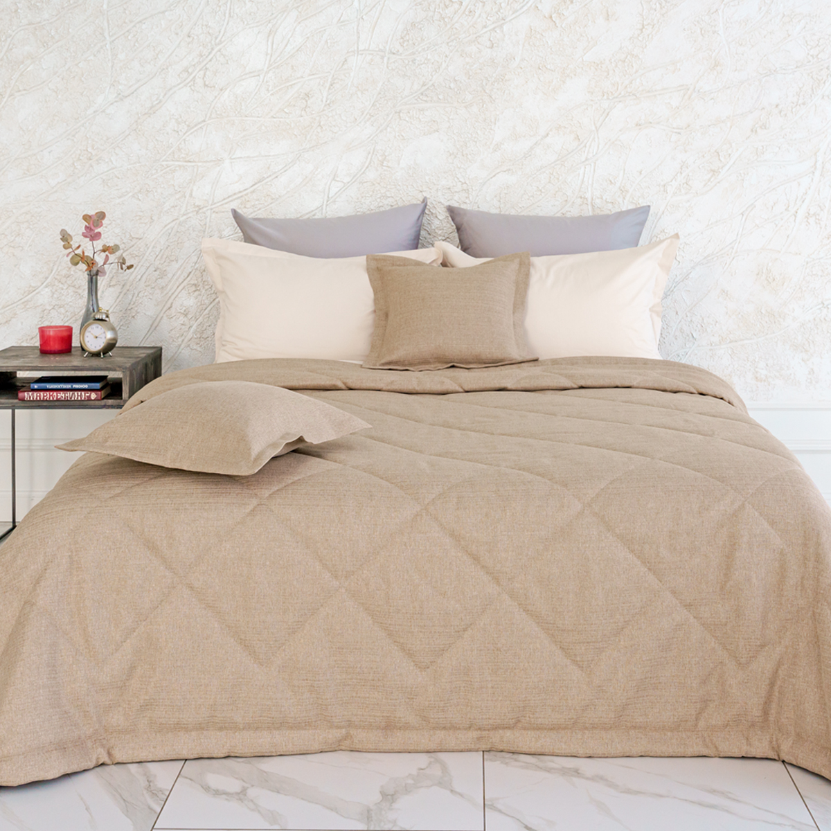 Покрывало | ПОКРЫВАЛО EVELYN ПЕСОЧНЫЙ