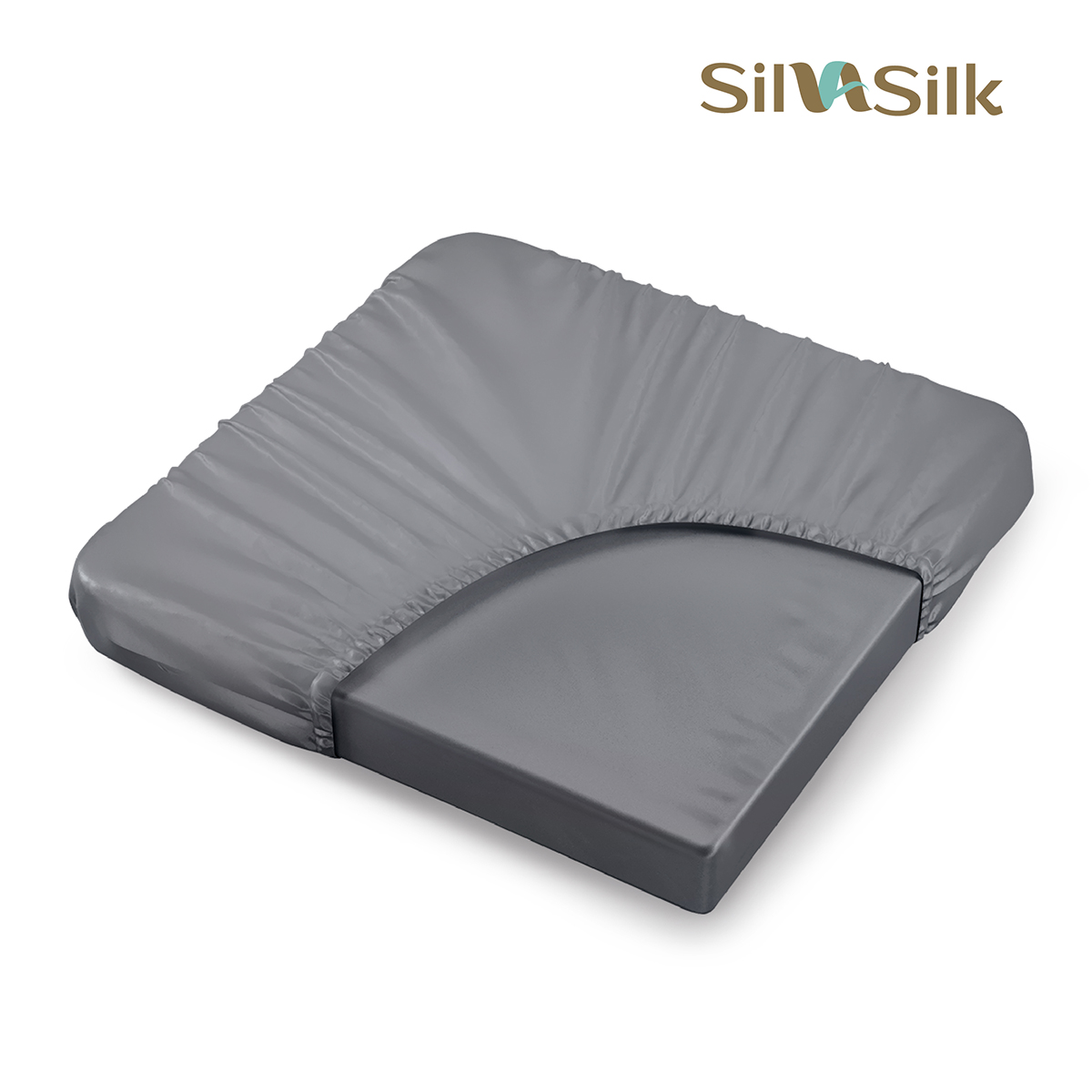 Простыня на резинке SilvaSilk | ПРОСТЫНЯ НА РЕЗИНКЕ SILVA SILK, 100% LYOCELL 310ТС, "PLATINUM"