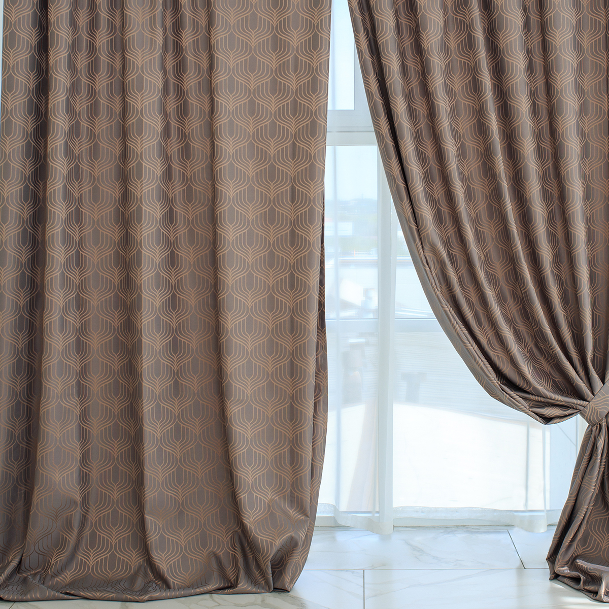 Шторы | ШТОРЫ ILLUSION MOKA