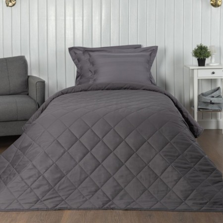 ПОКРЫВАЛО ХЛОПКОВОЕ ОДНОТОННОЕ ГРАФИТОВЫЙ 180х220 см.