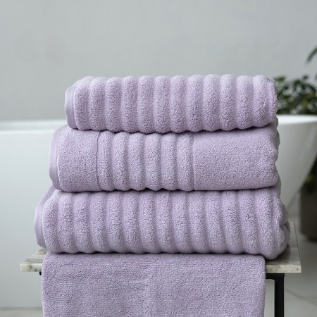 Махровое полотенце MELODY Лавандовая пудра