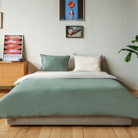 ПОСТЕЛЬНОЕ БЕЛЬЕ САТИН ДВУСТОРОННИЙ КИПАРИС