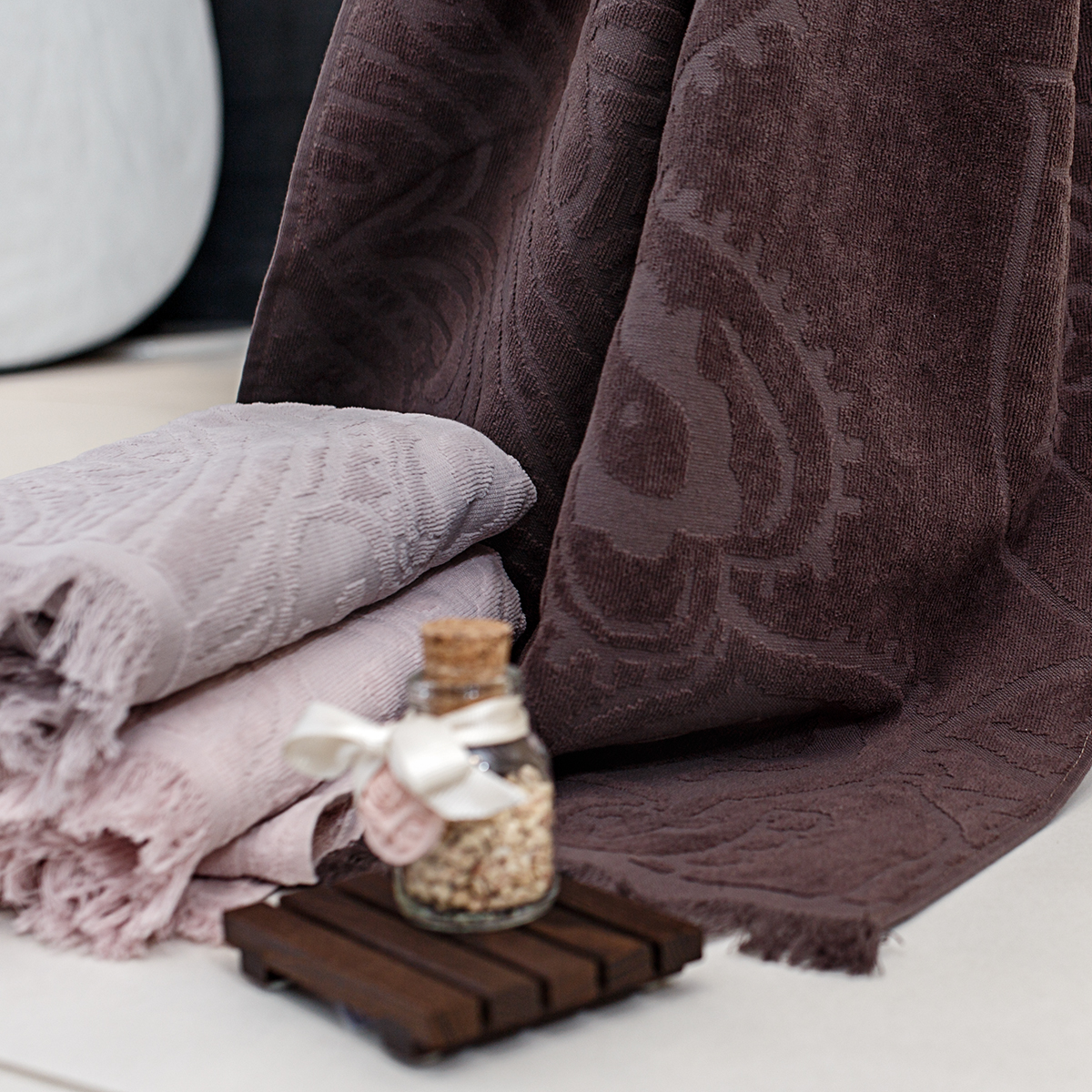 Махровое полотенце | ШОКОЛАД